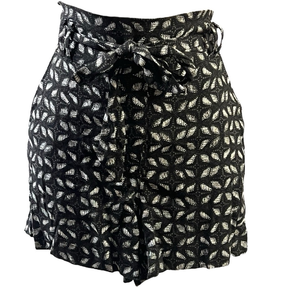 Stylish Black and White Women's Shorts